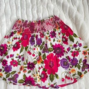 Gap baby floral skirt sz4T